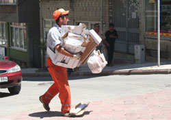 Şehrin  temizliğinden onlar sorumlu