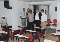 Başkan Yılmaz stadı inceledi