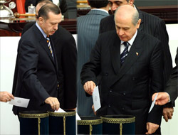 İlk oylama yapıldı