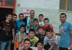 Ahmet Şahin'e teşekkür