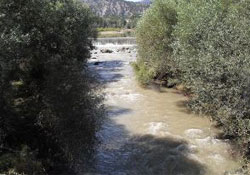 Gökırmak bulanık akıyor