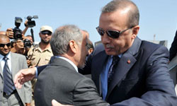 Libya Erdoğan'a kucak açtı