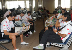 Neşeli gittiler moralsiz döndüler