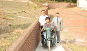 OMÜ'de engellilere büyük kolaylık