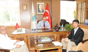 İlkadım'a Japon misafir