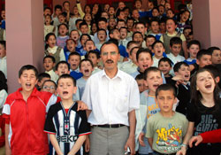 Öğrencilere süt ürünleri