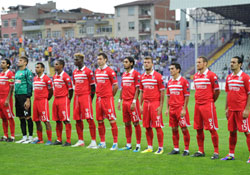 Samsunspor ilk kez