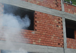 Ot yandı, Samsun ayağa kalktı