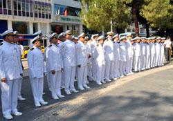 ''TCG Burak Reis''Samsun'a demir attı