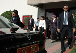 First Lady Samsun'a uğradı