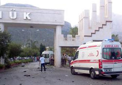 Antalyada canlı bomba dehşeti