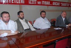 Başkanlar Saadet için buluştu