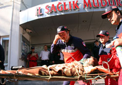 Binayı 2 dakikada tahliye ettiler