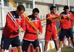 Samsunspor güç çalıştı