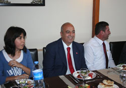 Özyurt'a veda yemeği