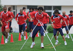 Samsunspor işbaşı yaptı