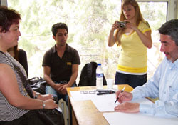 Ünlü karikatürist Poroy Samsun'da