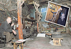 1300 rakımda sanat evi!