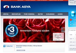 Bank Asya sitesini yeniledi