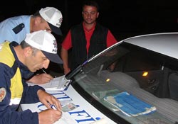 Samsun'da huzur operasyonu