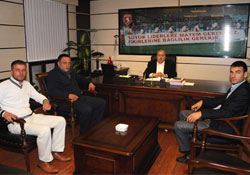 Kazım Yılmaz'a 'Şirin' ziyaret