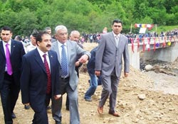 Sele Köprüsü ulaşıma açıldı