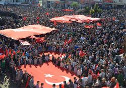 Sinop ta şehidini uğurladı