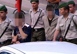 Kaza yaptılar tutuklandılar