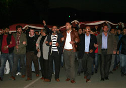 Kınalı kuzular için yürüdüler