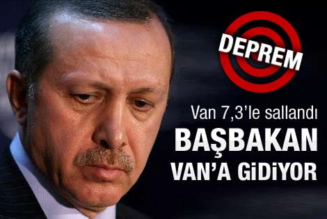 Başbakan Erdoğan Van'a gidiyor