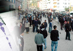 Hakkari'de yürekleri ağza getiren deprem