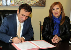 Başkan protokolü imzaladı