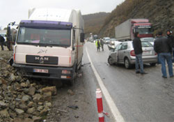 Samsun'da trafik kazası: 4 yaralı