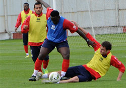 Ankaragücü taktiğini çalıştılar