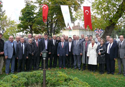 Protokol bayramlaştı