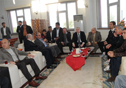 Bayramlaşma töreni yapıldı