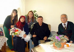 Şehit aileleri unutulmadı