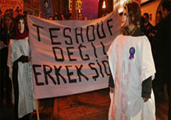 ERKEKLERDE HAYIR DEDİ