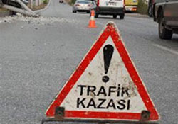 Samsun'da trafik kazası: 1 ölü, 2 yaralı