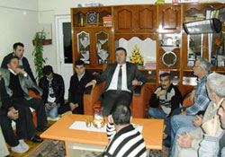 Halkımızla içiçeyiz