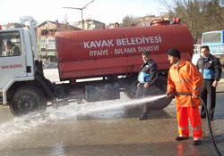 Sokaklar pırıl pırıl oldu