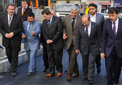 BAŞKAN YOL YAPTI