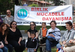 Nükleer karşıtlarından eylem