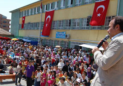 Canik'te coşkulu pazar