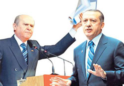 Bahçeli de Erdoğan'ı yalnız bıraktı