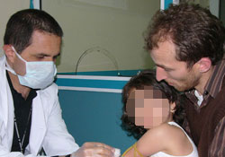 Çocuğu kene ısırdı