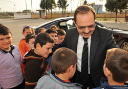Çocuklarla sevgi dolu buluşma