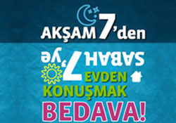 Evden konuşmak bedava!