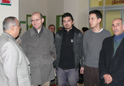 Eski Genel Başkan'dan ziyaret