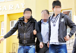 Suçüstü yakalandılar